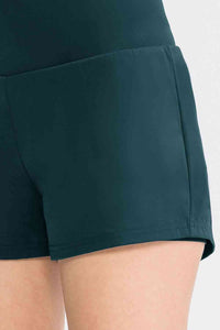 Sport Short | Wide Waistband Air Force Blue w/ Pockets