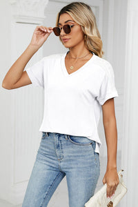 Short Sleeve V-neck T-Shirt